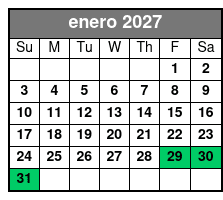 Clear Kayaking Wildlife Tour at Silver Springs enero Schedule