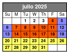 Orlando Indoor Karting julio Schedule