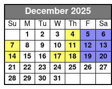 The Winter Park Playhouse diciembre Schedule
