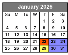 The Winter Park Playhouse enero Schedule