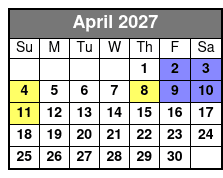 The Winter Park Playhouse abril Schedule
