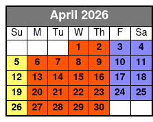 Decision Tactical abril Schedule