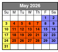 Decision Tactical mayo Schedule