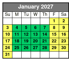 Decision Tactical enero Schedule