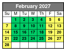 Decision Tactical febrero Schedule