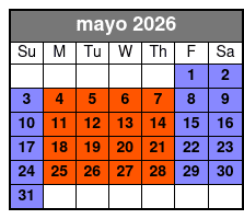 Bill Drill mayo Schedule