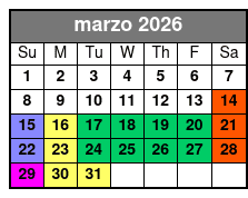 Pirate's Dinner Adventure Orlando March Schedule