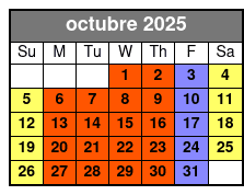 Fun Spot Unlimited Rides Single Day Pass octubre Schedule