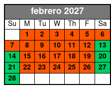 Aquatica Single Day Ticket  febrero Schedule