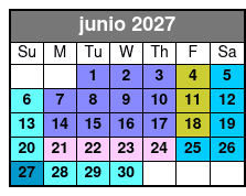 Aquatica Single Day Ticket  junio Schedule
