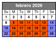 Aquatica & SeaWorld Two 2 Park 2 Day Ticket February Schedule