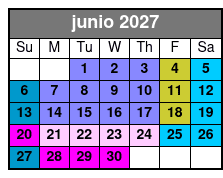 Aquatica & SeaWorld Two 2 Park 2 Day Ticket  junio Schedule