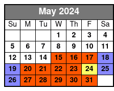 Aquatica mayo Schedule