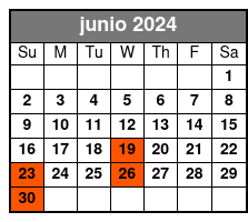 Orlando City Tour junio Schedule