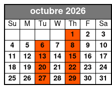 Homosassa State Park & Airboat Ride, Snorkel and Swim with Manatees octubre Schedule