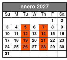 Homosassa State Park & Airboat Ride, Snorkel and Swim with Manatees enero Schedule