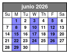 Kennedy Space Center Tour & Airboat Safari junio Schedule