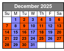 Kennedy Space Center Tours diciembre Schedule