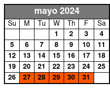 3-Day Pass mayo Schedule