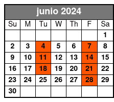 1-Hour Airboat Wild Florida junio Schedule