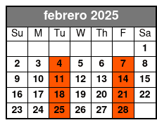 1-Hour Airboat Wild Florida febrero Schedule