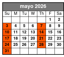 1 Hour-Airboat Boggy Creek mayo Schedule