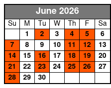 Florida Everglades Airboat Tour with Transport junio Schedule