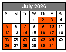 Florida Everglades Airboat Tour with Transport julio Schedule