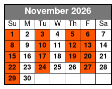 Florida Everglades Airboat Tour with Transport noviembre Schedule