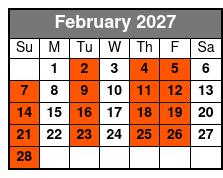 Florida Everglades Airboat Tour with Transport febrero Schedule