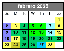 The Orlando Eye febrero Schedule