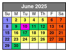 The Coca-Cola Orlando Eye Admission junio Schedule