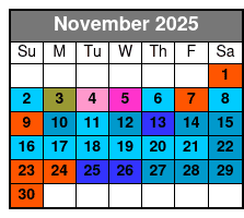 The Coca-Cola Orlando Eye Admission noviembre Schedule