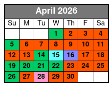 The Coca-Cola Orlando Eye Admission abril Schedule