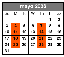 Sea Screamer Boat at the Beach mayo Schedule