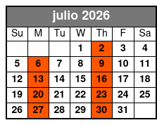 Sea Screamer Boat at the Beach julio Schedule