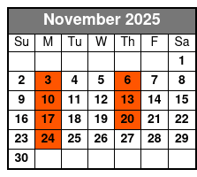 Sea Screamer Boat Cruise in Clearwater Beach with Transport noviembre Schedule