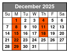Sea Screamer Boat Cruise in Clearwater Beach with Transport diciembre Schedule