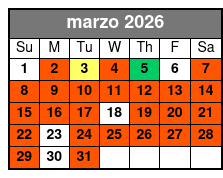 Madame Tussauds Ticket (T) marzo Schedule