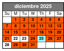Madame Tussauds Ticket (S) diciembre Schedule