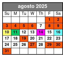 Madame Tussauds Ticket (P) agosto Schedule