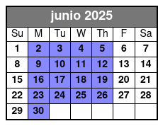 3 Attraction Combo Ticket (S) junio Schedule