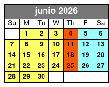 3 Attraction Combo Ticket (S) junio Schedule
