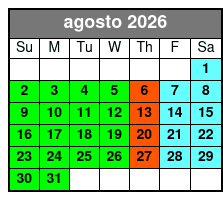 3 Attraction Combo Ticket (S) agosto Schedule
