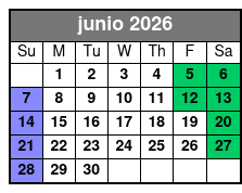 3 Attraction Combo Ticket (P) June Schedule