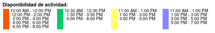 3 Attraction Combo Ticket (P) Color Key