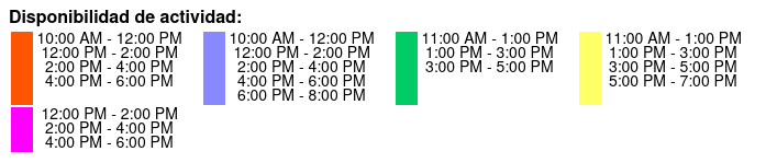 3 Attraction Combo Ticket (S) Color Key