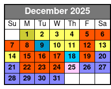 Sea Life Orlando Aquarium diciembre Schedule
