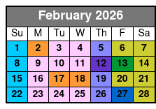 Sea Life Orlando Aquarium febrero Schedule