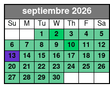 Orlando Indoor Skydiving Experience with 2 Flights & Personalized Certificate September Schedule